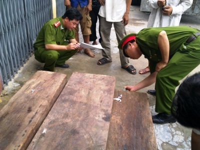 Bắt giữ xe tải chở hơn 13m3 gỗ trái phép - 1