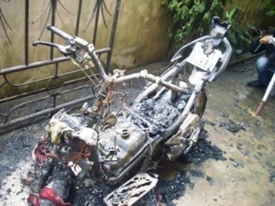 Thông tin 200 triệu đồng bị thiêu cùng xe Air Blade không có cơ sở - 1