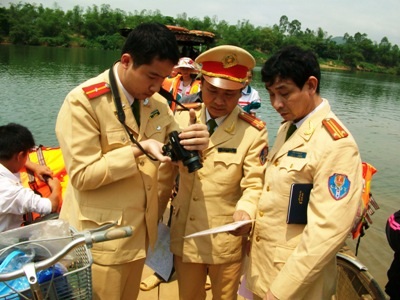 Cục CSGT đường thủy kiểm tra bến đò “tử thần” Nam Phong