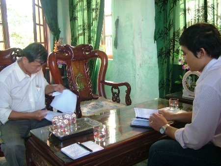 Trao đổi với PV