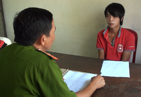 Đối tượng Mai Ngọc Hưng tại cơ quan điều tra