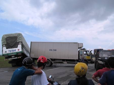 Hiện trường vụ tai nạn