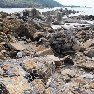 Cận cảnh hiện trường bão số 8 xé tan công trình 120 tỷ đồng