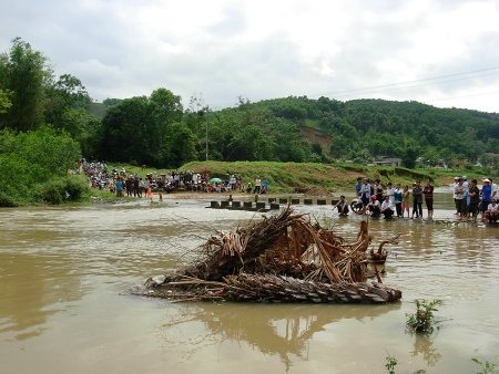 Hiện trường nơi xảy ra sự việc