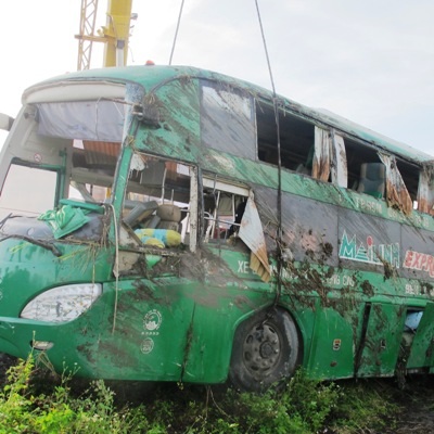 Hiện trường vụ tai nạn