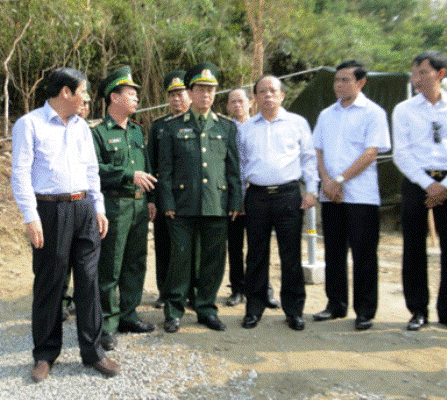 Kiểm tra công tác bảo vệ nơi an nghỉ Đại tướng Võ Nguyên Giáp - 2 Đoàn công tác kiểm tra công tác an ninh xung quanh nơi an nghỉ Đại tướng