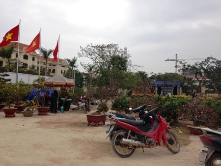 Hàng ế ẩm, nhóm tiểu thương ngồi lại đánh bài, uống trà giết thời gian