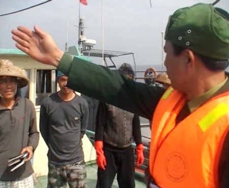 Phóng thích 3 tàu nước ngoài vi phạm lãnh hải Việt Nam - 2 27 đối tượng đều là người Trung Quốc