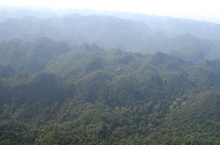 Điểm dẫn vào hang Sơn Đoòng, hang động lớn nhất thế giới