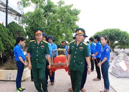 32 hài cốt liệt sỹ hy sinh tại Lào...