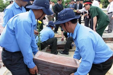 ...đã về an nghỉ tại Nghĩa trang liệt sỹ Ba Dốc