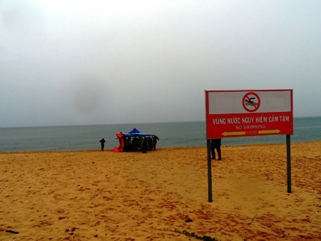 Hiện trường nơi xảy ra vụ đuối nước thương tâm