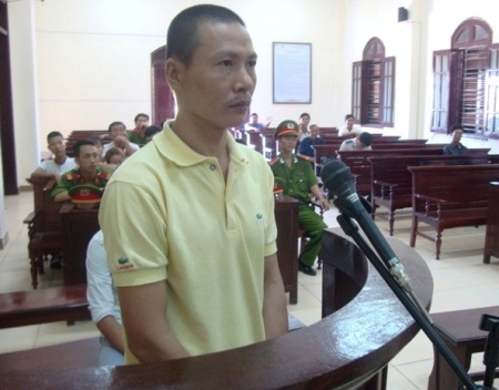 Bị cáo Mai Thái Học tại tòa (Ảnh: B.Q.B)