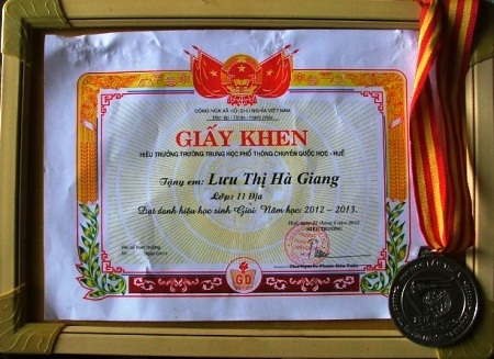 Số ít bảng thành tích đáng nể phục mà Hà Giang còn lưu lại.