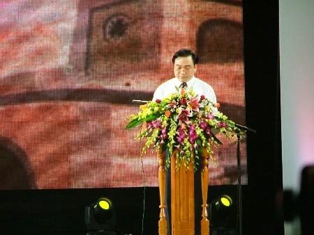 Phó Thủ tướng Hoàng Trung Hải phát biểu tại buổi lễ