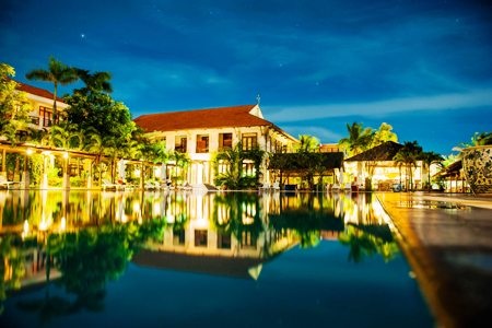 Khu Sun Spa Resort đạt chuẩn 5 sao đầu tiên tại Quảng Bình - 5 Vẻ đẹp lung linh lúc về đêm
