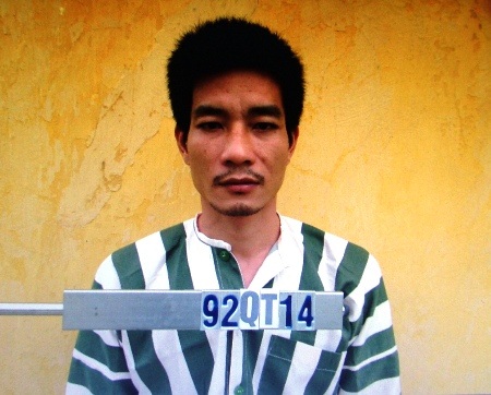 Đối tượng Nguyễn Mạnh Tuấn tại cơ quan điều tra