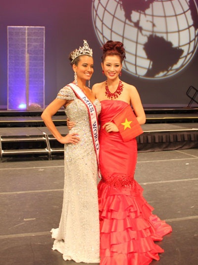 Á hậu Quý bà Thu Hương xuất hiện trên trang web cuộc thi - 3