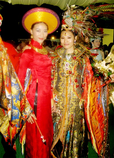 Ngọc Tình "đóng khố, cởi trần" tại cuộc thi siêu mẫu Thế giới - 3