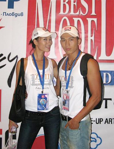 Huyền Trang được chú ý với chiều cao nổi bật - 1