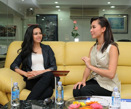 Á hậu Thiên Lý làm Giám đốc quốc gia của Hoàng My    - 3