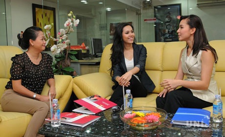 Á hậu Thiên Lý làm Giám đốc quốc gia của Hoàng My    - 4