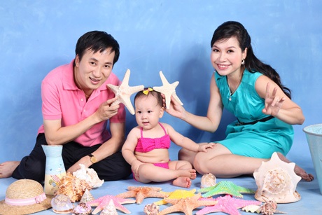 Khoảnh khắc ngọt ngào của gia đình MC Mỹ Lan - 9