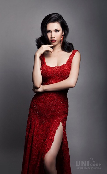 Tiết lộ váy dạ hội quyến rũ của Á hậu Hoàng My - 2