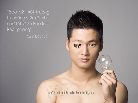 Ngắm ảnh bán nude bảo vệ môi trường tuyệt đẹp của sao Việt - 9 Ngắm ảnh bán nude bảo vệ môi trường tuyệt đẹp của sao Việt - 9