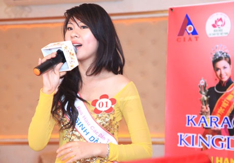 Trương Ngọc Ánh đẹp mặn mà tại cuộc thi Hoa hậu Dân tộc - 9 Trương Ngọc Ánh đẹp mặn mà tại cuộc thi Hoa hậu Dân tộc - 9