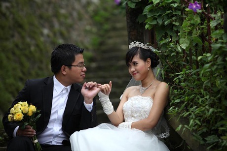 Nữ diễn viên “Blog nàng dâu” lên xe hoa - 1 Nữ diễn viên “Blog nàng dâu” lên xe hoa - 1