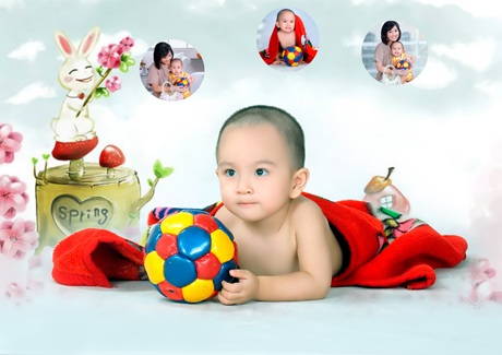 Chùm ảnh ngộ nghĩnh của con trai ca sĩ Hoàng Dung - 5 Chùm ảnh ngộ nghĩnh của con trai ca sĩ Hoàng Dung - 5