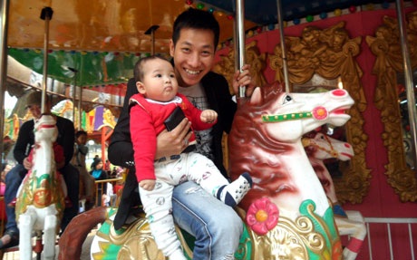 Cận cảnh “cục cưng” dễ thương nhà “sao mai” Lê Anh Dũng