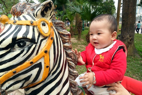 Cận cảnh “cục cưng” dễ thương nhà “sao mai” Lê Anh Dũng