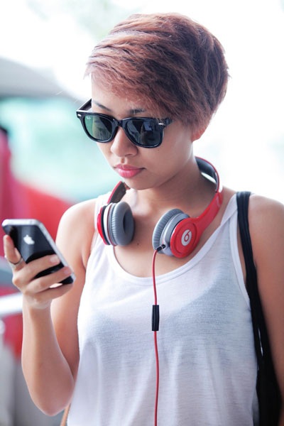 Hoa hậu Thùy Dung mặt mộc vẫn cuốn hút