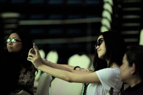 Hoa hậu Thùy Dung mặt mộc vẫn cuốn hút