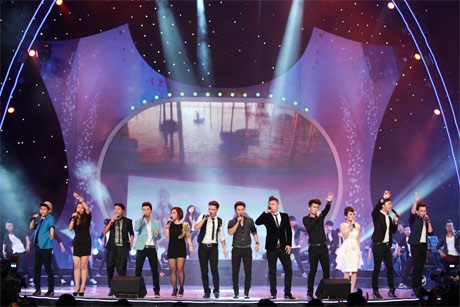Thanh Tâm lội ngược dòng giành giải nhất Sao Mai điểm hẹn 2012 - 17 12 ca sĩ tụ hội trong đêm chung kết