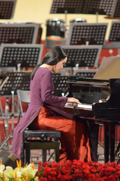 Nghệ sĩ piano Huỳnh Sơn Thục Anh