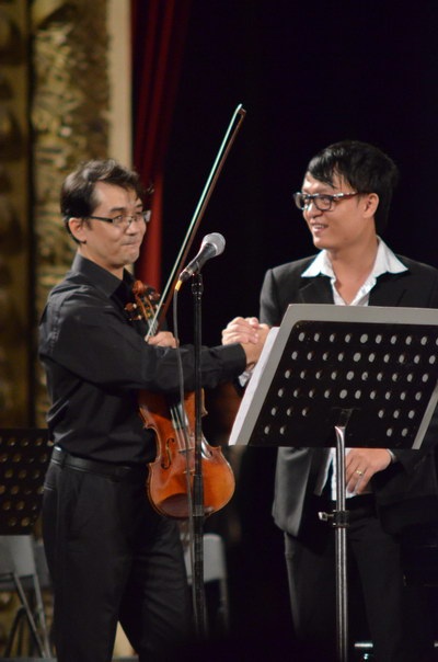 Nghệ sĩ violon Xuân Huy
