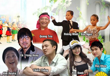 “Giáo sư Cù Trọng Xoay” làm đạo diễn kịch “Cuội sau cổ tích” - 2 Các nghệ sĩ tham gia chuỗi chương trình Thiên đường của bé 2012
