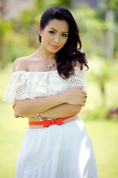 Ảnh đẹp như tranh của gia đình người mẫu Thúy Hằng - 2 H.Thanh