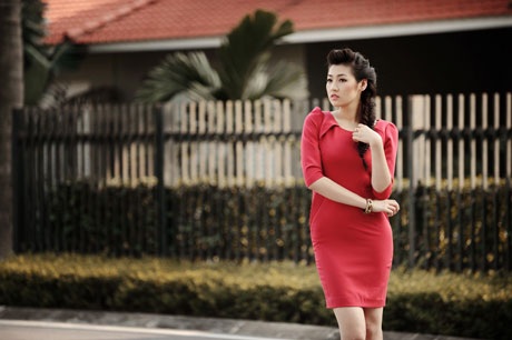 Á hậu 1 Dương Tú Anh sở hữu vẻ đẹp trong sáng và duyên dáng