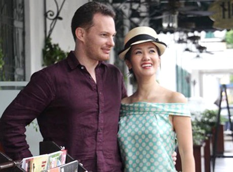 Diva Hồng Nhung sống khiêm tốn hơn sau khi làm mẹ - 1 Hồng Nhung và ông xã, Kevin đã lên chức bố mẹ