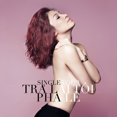 Hình ảnh bán nude của Pha Lê trên bìa đĩa