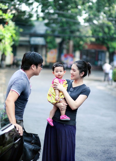 Ngắm “thiên thần nhỏ” của diễn viên Minh Tiệp - 7 Hà Thanh