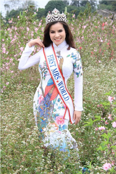 Đệ nhất Hoa hậu Quý bà Thế giới du xuân miền Bắc - 4 Hà Thanh