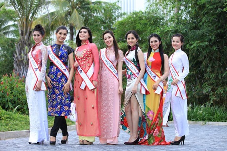 Chính thức khởi động vòng chung kết Hoa hậu Dân tộc 2013 - 4 Hình ảnh một số thí sinh tham dự vòng chung kết Hoa hậu các dân tộc Việt Nam tại Hội An, Quảng Nam
