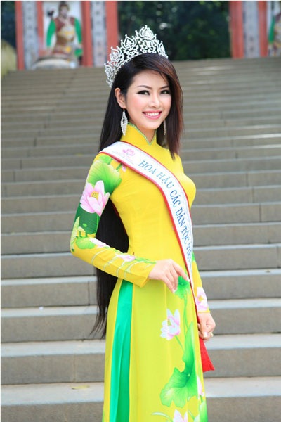 Hoa hậu Ngọc Anh quảng bá du lịch Việt Nam