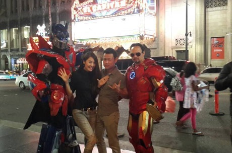 Quế Vân chụp ảnh cùng vợ chồng Bằng Kiều tại Mỹ - 9 Quế Vân ghi lại những khoảnh khắc thú vị bên bạn bè tại Mỹ