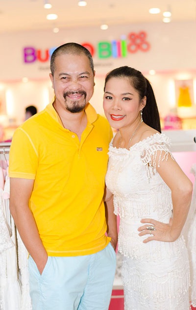 NTK Đức Hùng cũng đến chúc mừng Mỹ Lệ